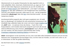 Bericht über das Buch "Sonnenglaster" auf Gschichtldrucker